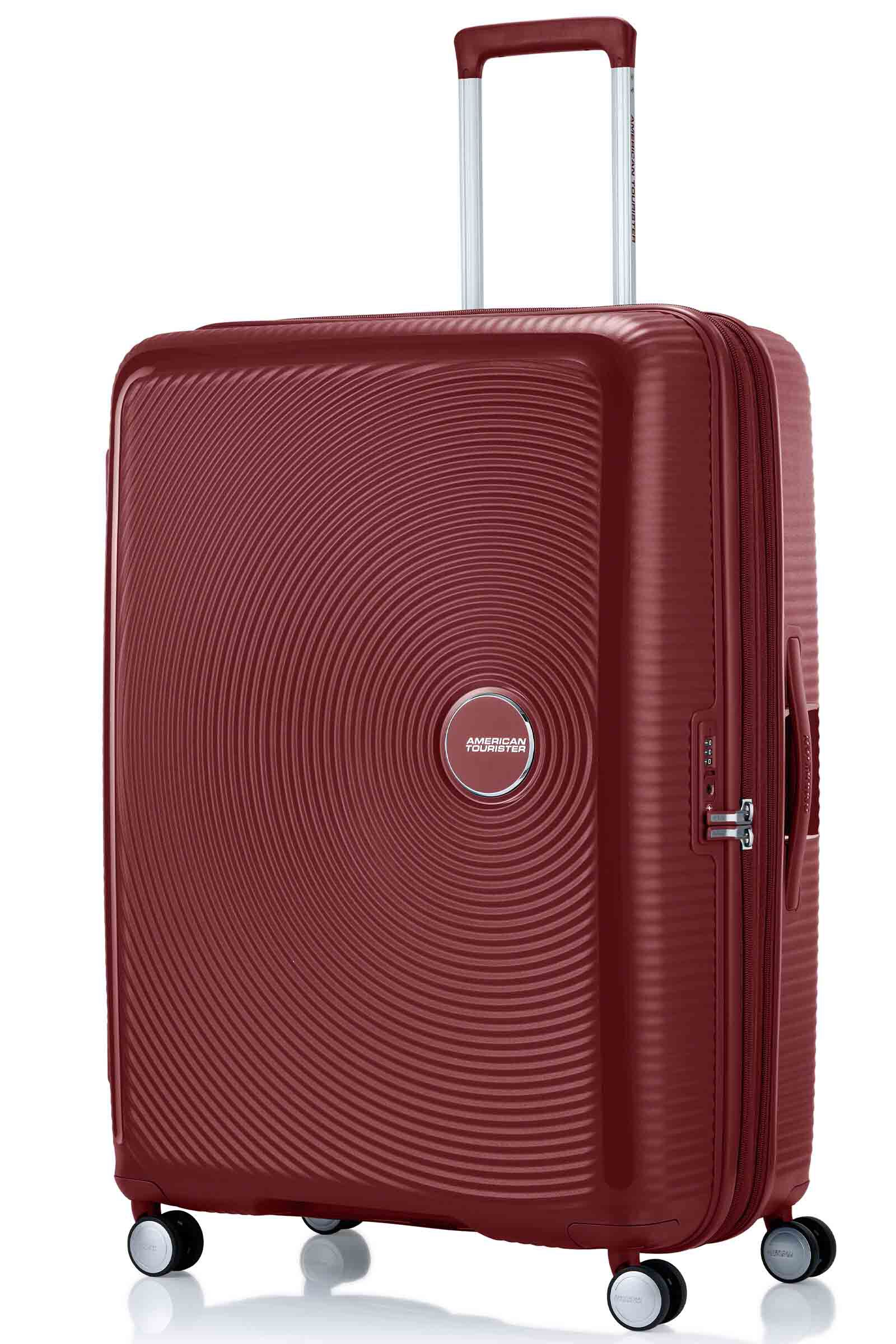 American tourister curio red hot sale
