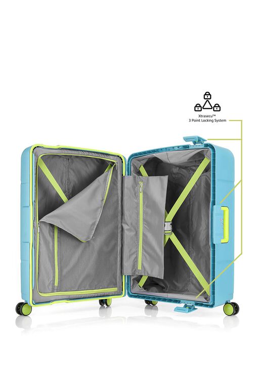 American tourister 2025 zipperless luggage