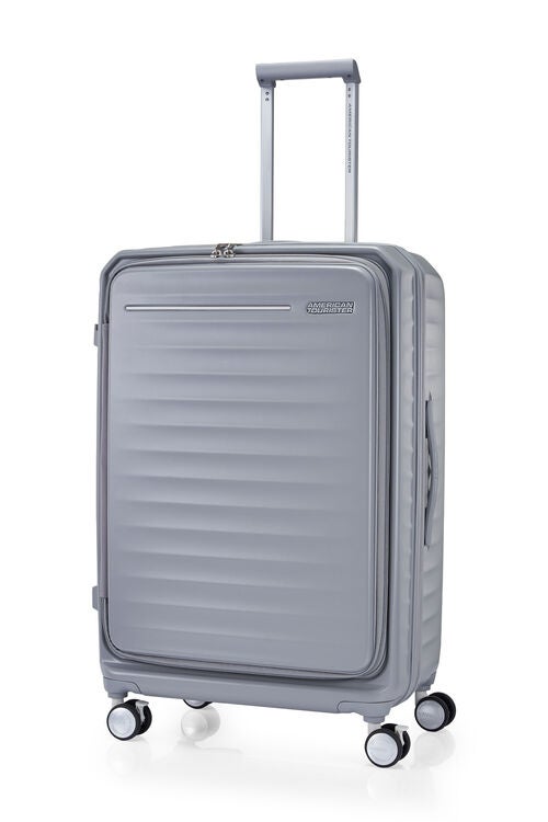 FRONTEC CHECK-IN LARGE 75CM SUITCASE EXPANDABLE WITH EASY ACCESS FRONT OPENING  hi-res | American Tourister