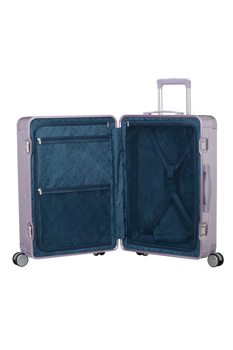 SOUNDBOX ALU CHECK-IN MEDIUM 68CM ZIPPERLESS SUITCASE  hi-res | American Tourister