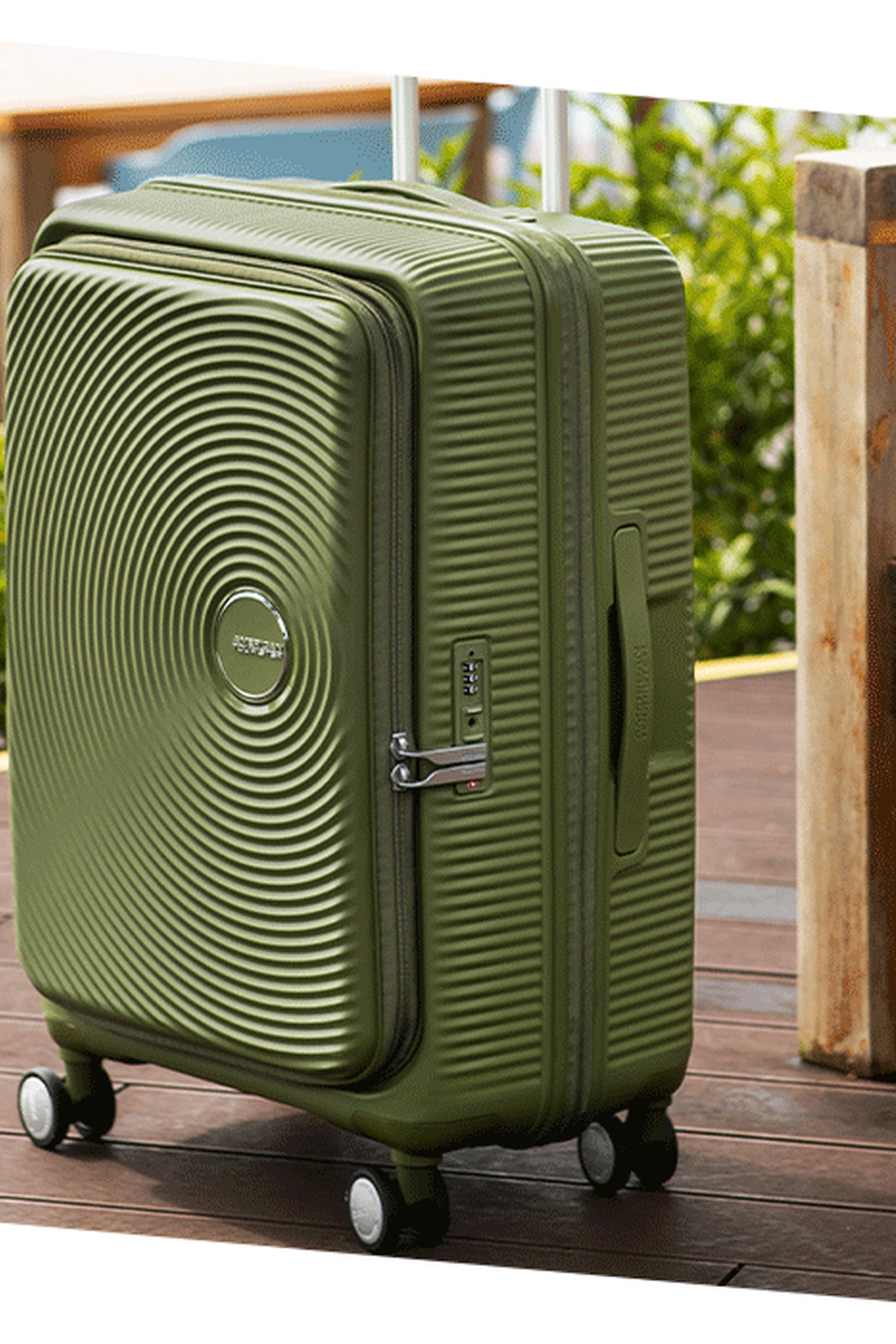 CURIO BOOK OPENING CHECK-IN MEDIUM 68CM SUITCASE EXPANDABLE BOOK OPENING  hi-res | American Tourister