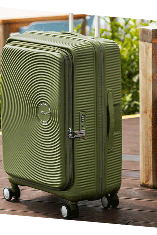 CURIO BOOK OPENING CHECK-IN MEDIUM 68CM SUITCASE EXPANDABLE BOOK OPENING  hi-res | American Tourister