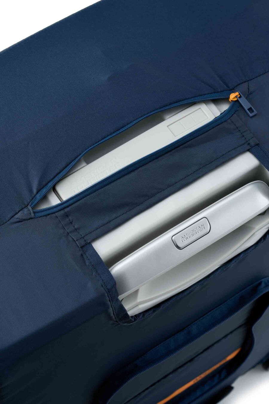 TRAVEL ACCESSORIES FOLDABLE LUGGAGE COVER MEDIUM (FITS 60-66CM*)  hi-res | American Tourister