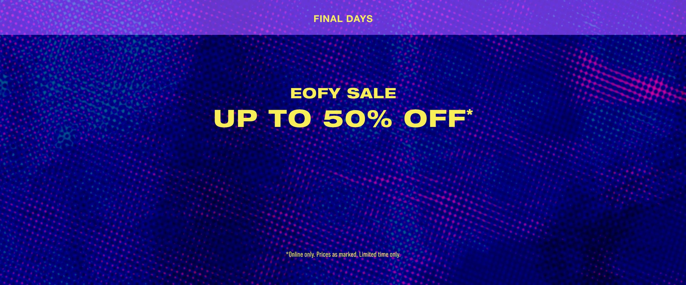 EOFY Sale