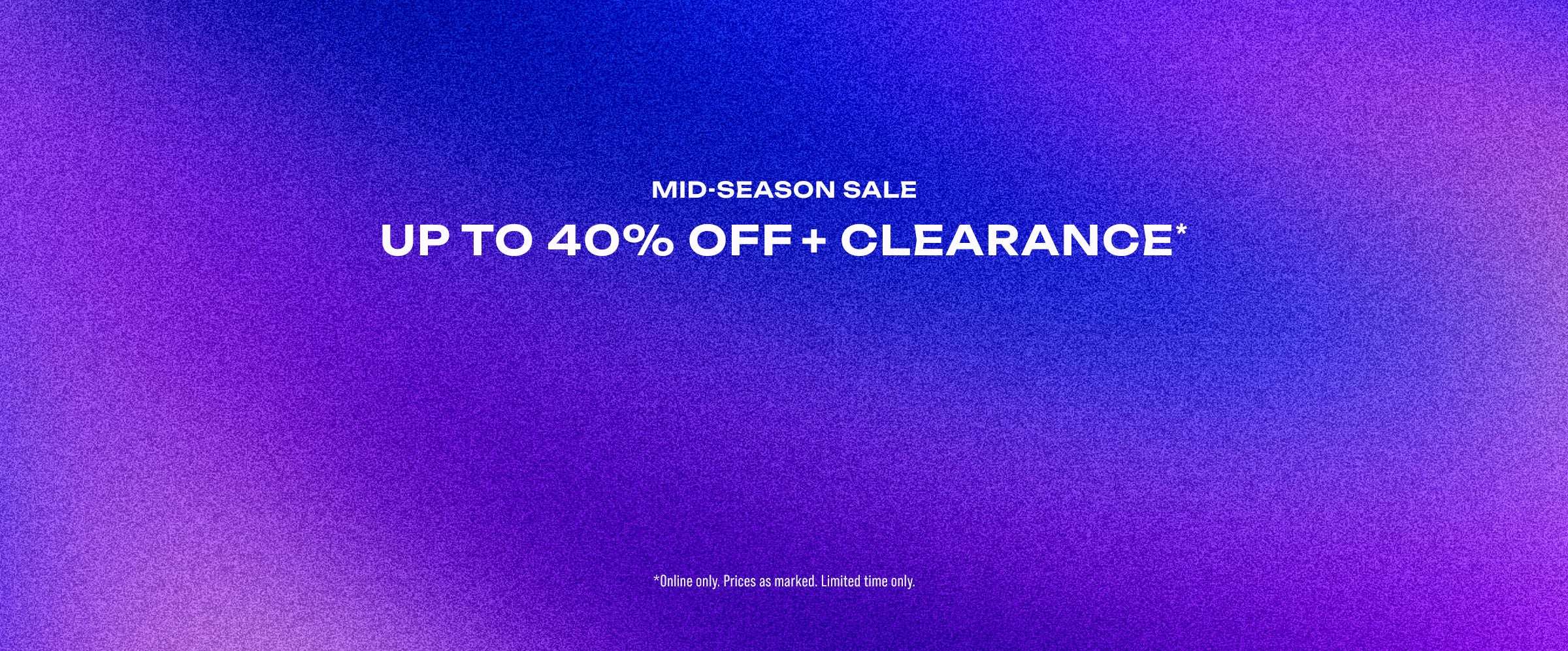 Mid Season Sale