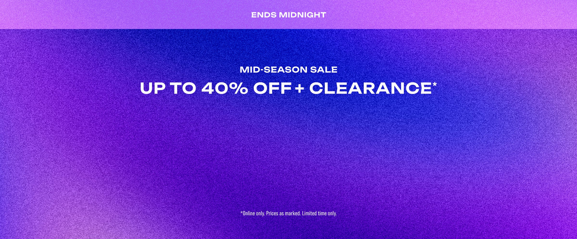 Mid Season Sale