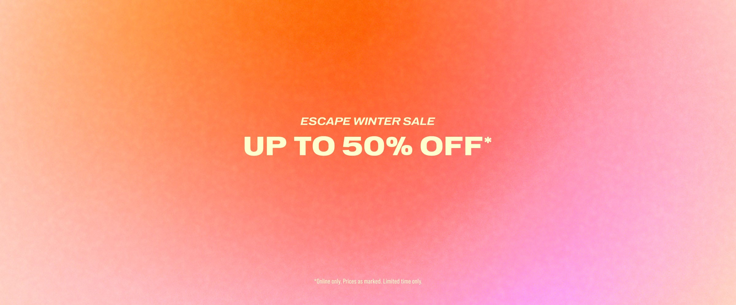Mid Season Sale