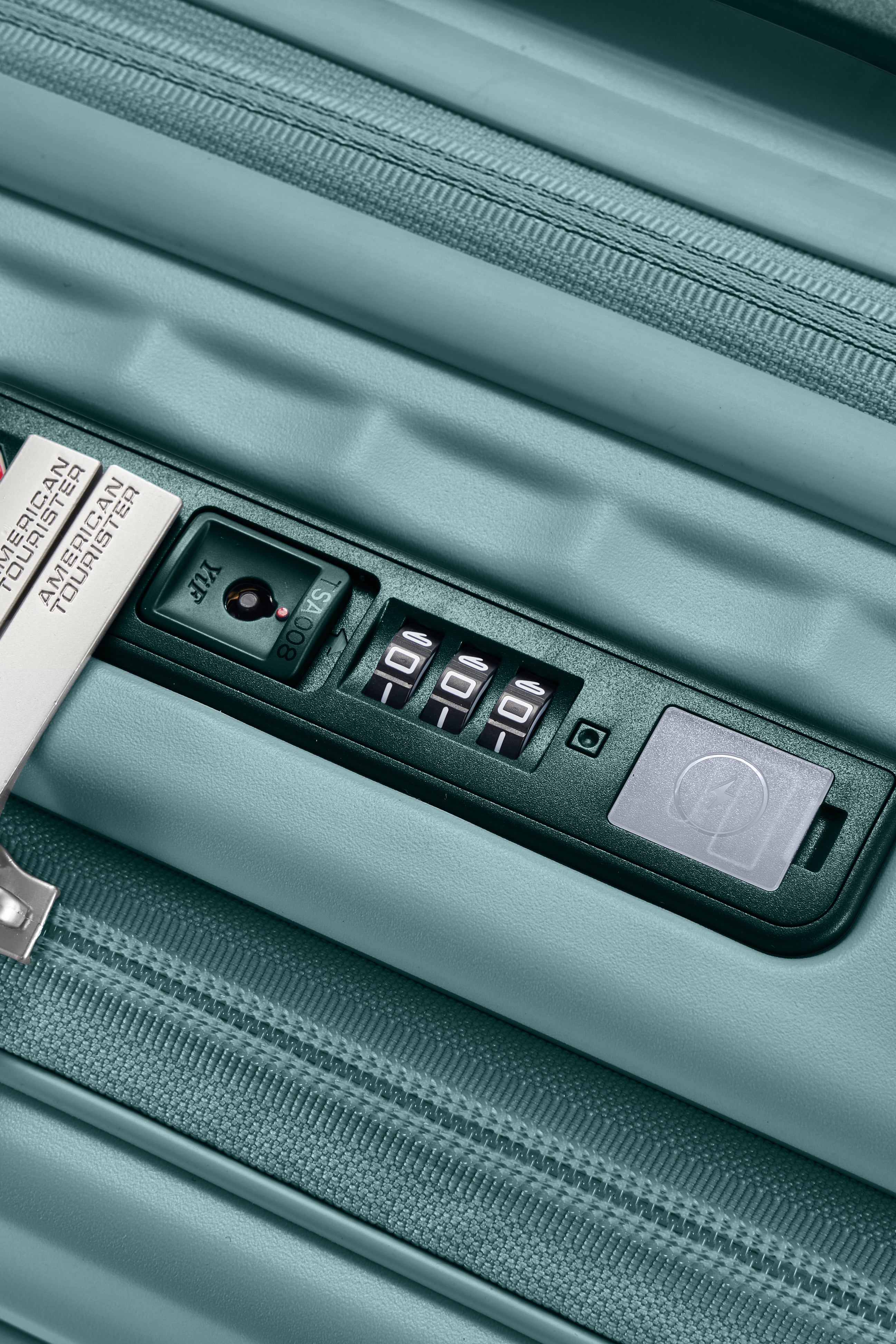 FRONTEC CARRY-ON SMALL 54CM SUITCASE EXPANDABLE WITH EASY ACCESS FRONT OPENING  usp | American Tourister