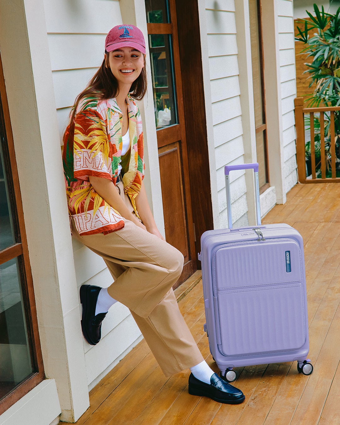 TRANTO CHECK-IN MEDIUM 68CM SUITCASE EXPANDABLE BOOK-OPENING  lifestyle | American Tourister