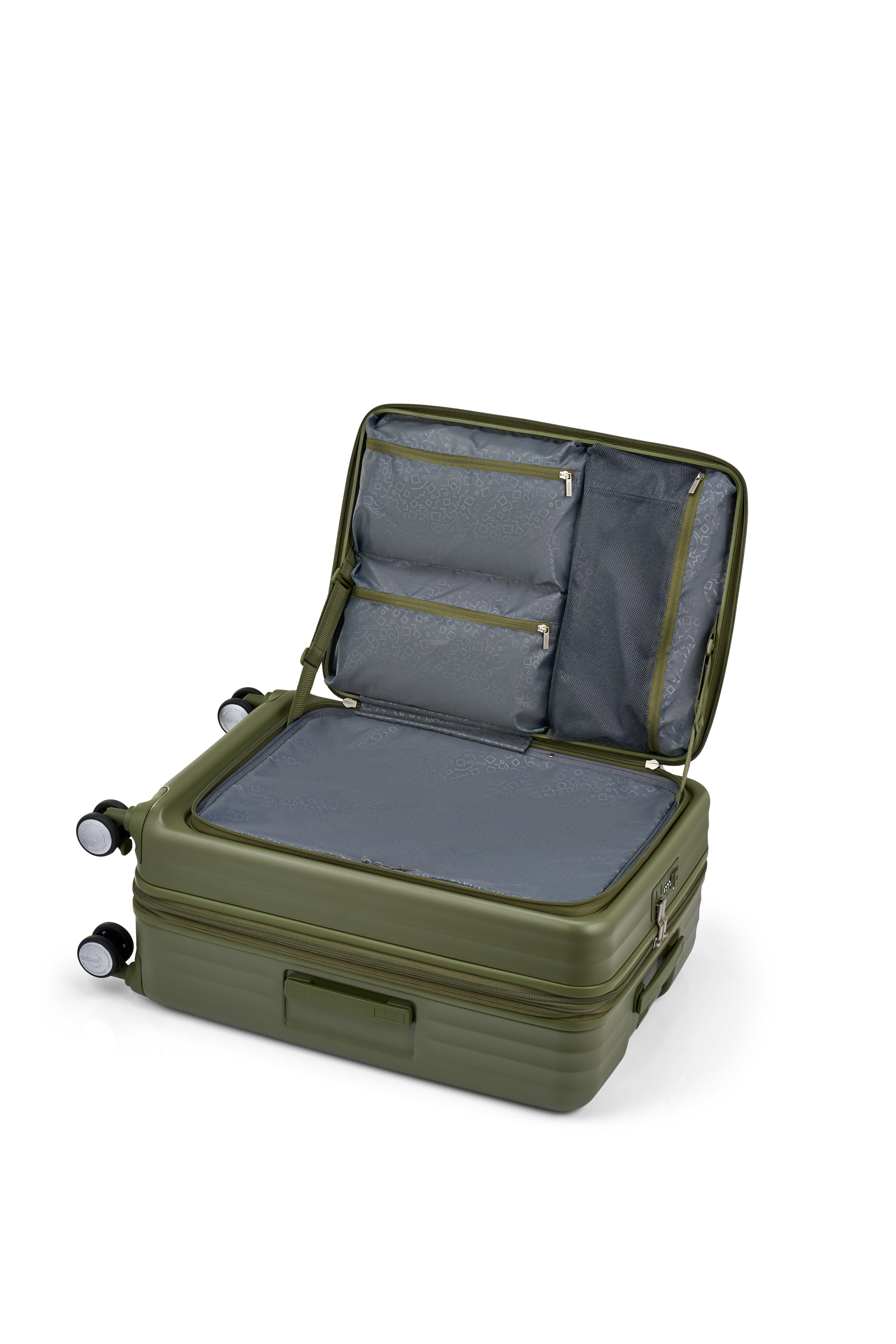TRANTO CARRY-ON SMALL 54CM SUITCASE EXPANDABLE BOOK-OPENING  usp | American Tourister