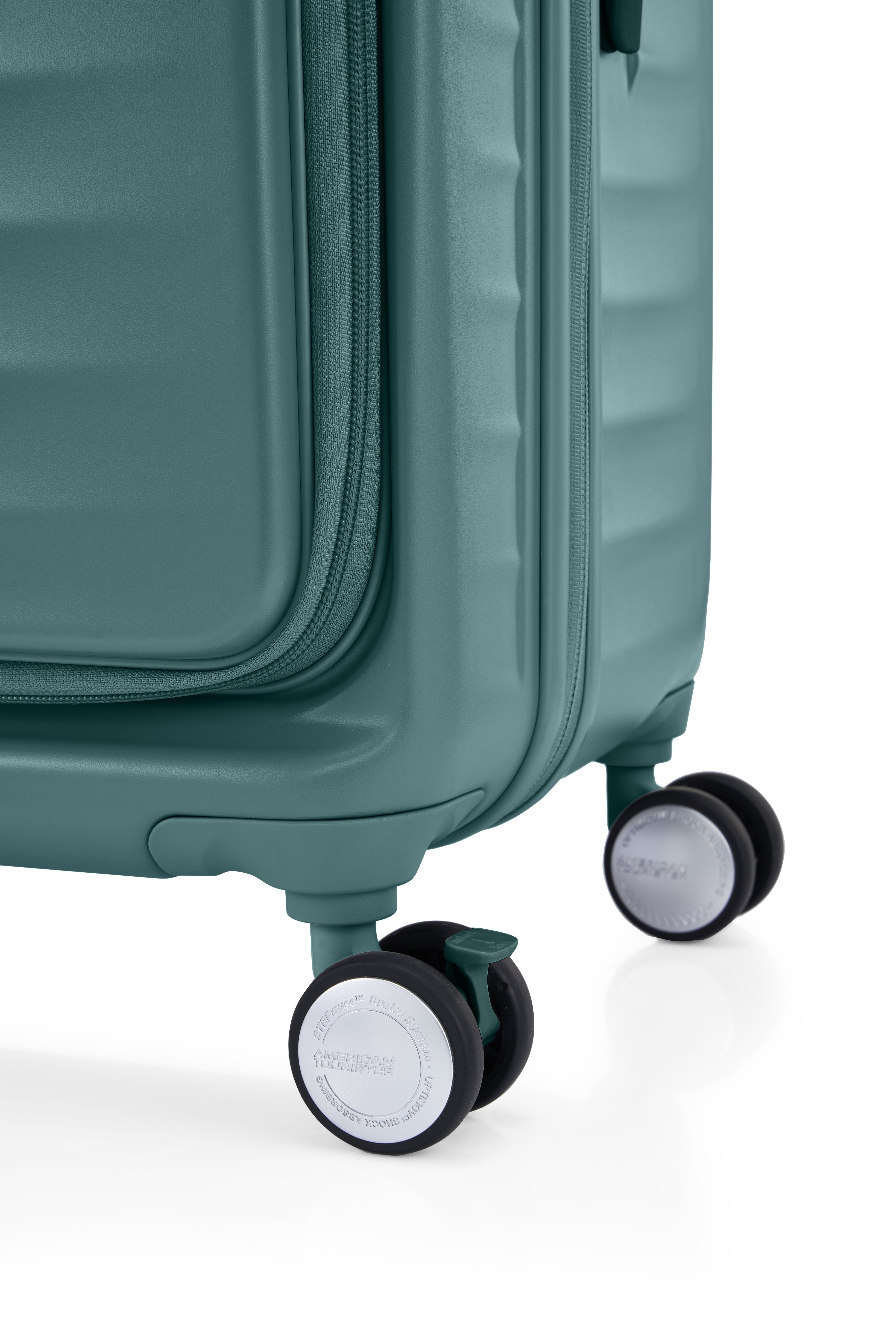 FRONTEC CARRY-ON SMALL 54CM SUITCASE EXPANDABLE WITH EASY ACCESS FRONT OPENING  usp | American Tourister