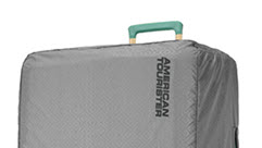 Antimicrobial luggage cover